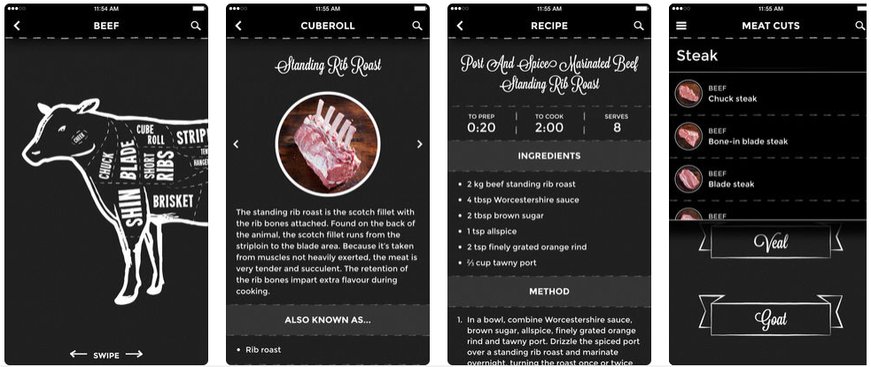 Meat Cuts App preview