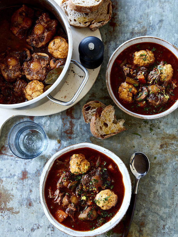 Oxtail, mushroom and dumpling soup recipe | Australian Beef - Recipes ...