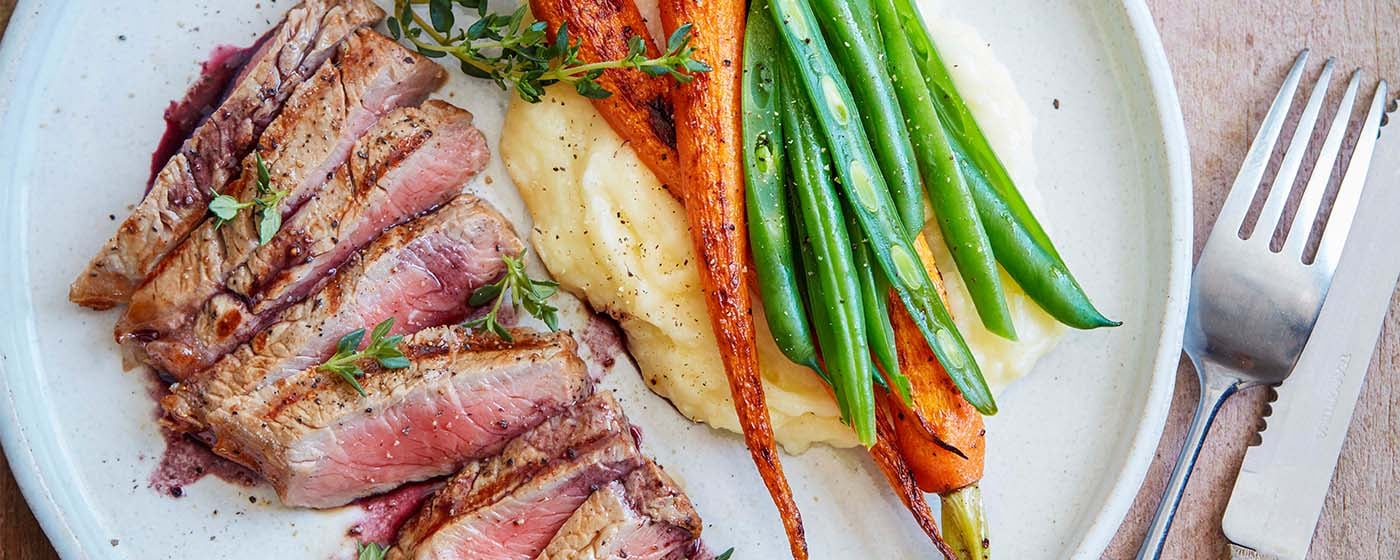 Porterhouse Steak with Red Wine Sauce
            |
Australian Beef - Recipes, Cooking Tips and More
