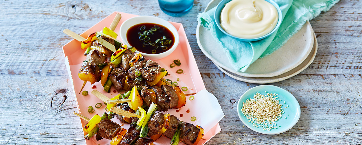 Sesame beef skewers recipe | Australian Beef - Recipes, Cooking Tips and More