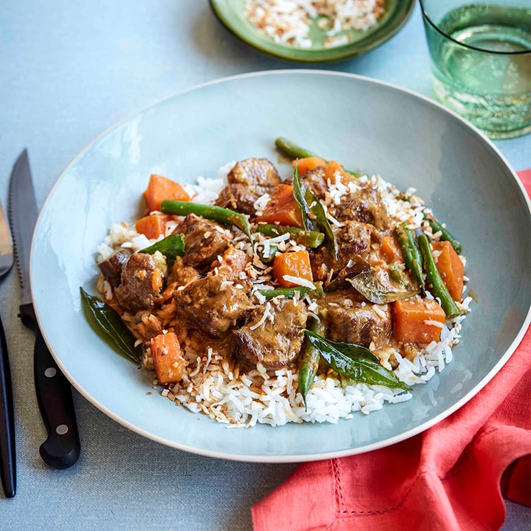 Beef massaman curry