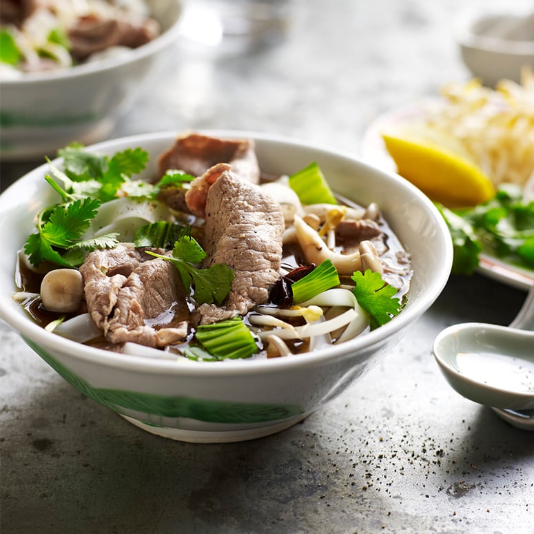 Vietnamese beef noodle soup