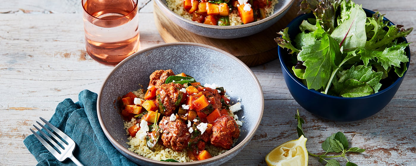 Greek Style Beef Meatballs | Australian Beef - Recipes, Cooking Tips and More