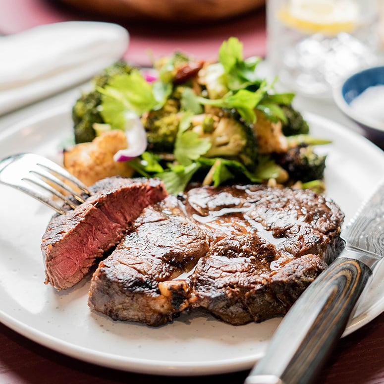 Matt Sinclair's Scotch Fillet and Winter Salad