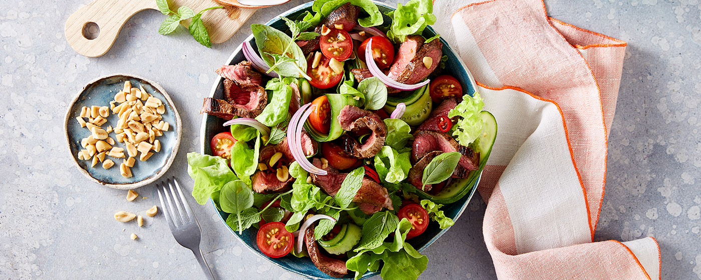 Healthy Thai Beef Salad | Australian Beef - Recipes, Cooking Tips and More