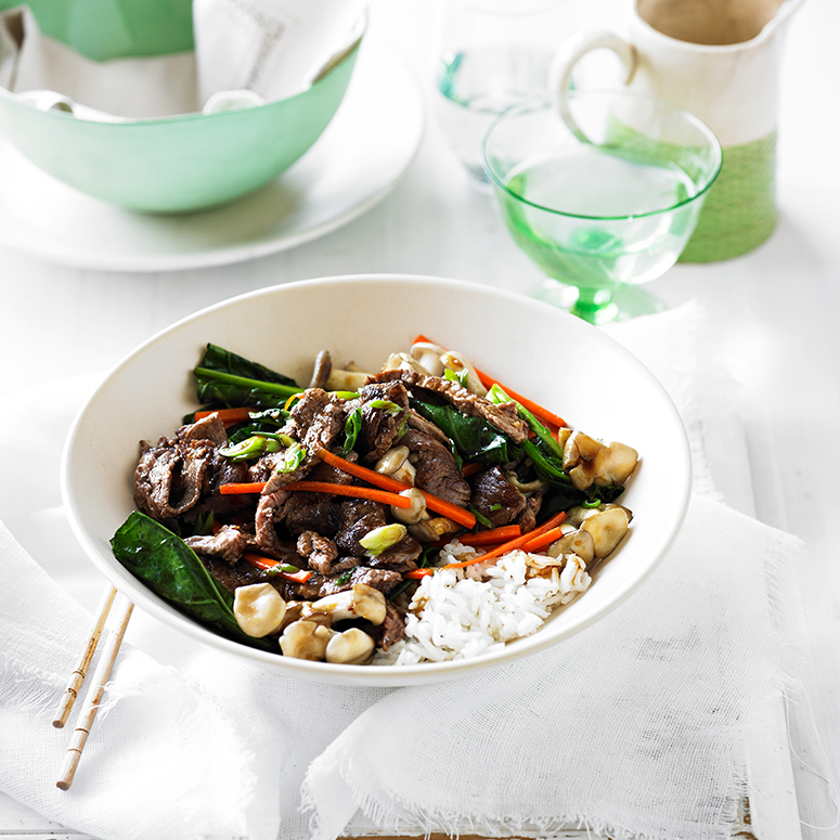 Chinese stir-fried beef