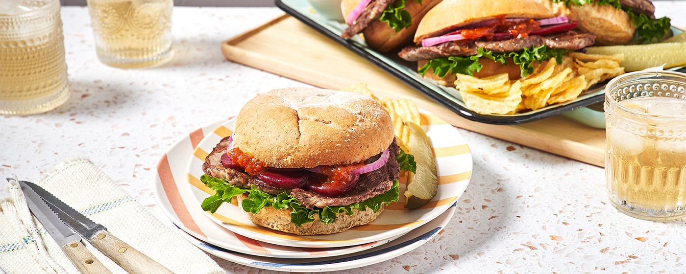 The Classic Steak Sandwich | Australian Beef - Recipes, Cooking Tips and More