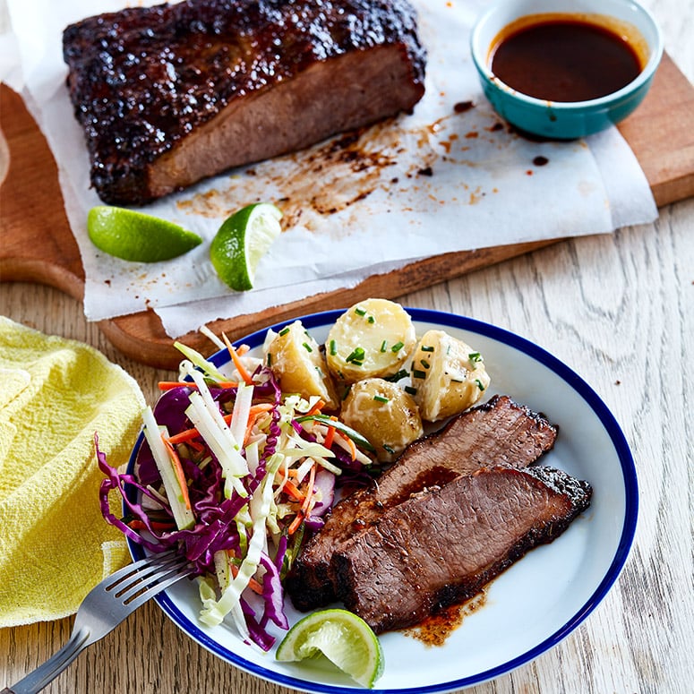 Southern spice rubbed brisket