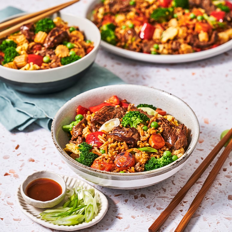 Chinese Beef Fried Rice