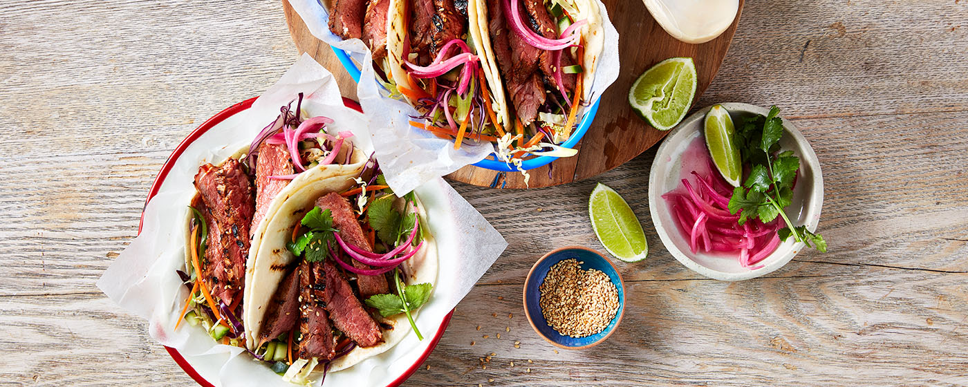 Korean Style Beef Tacos | Australian Beef - Recipes, Cooking Tips and More