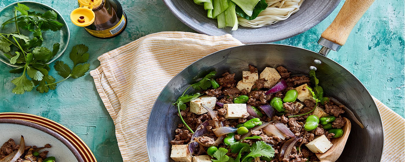 Beef mince bowl with Asian greens | Australian Beef - Recipes, Cooking Tips and More
