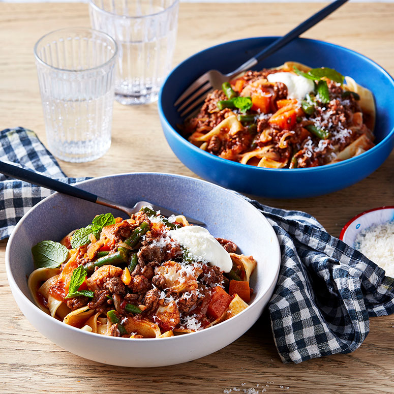 Spiced Beef Bolognaise