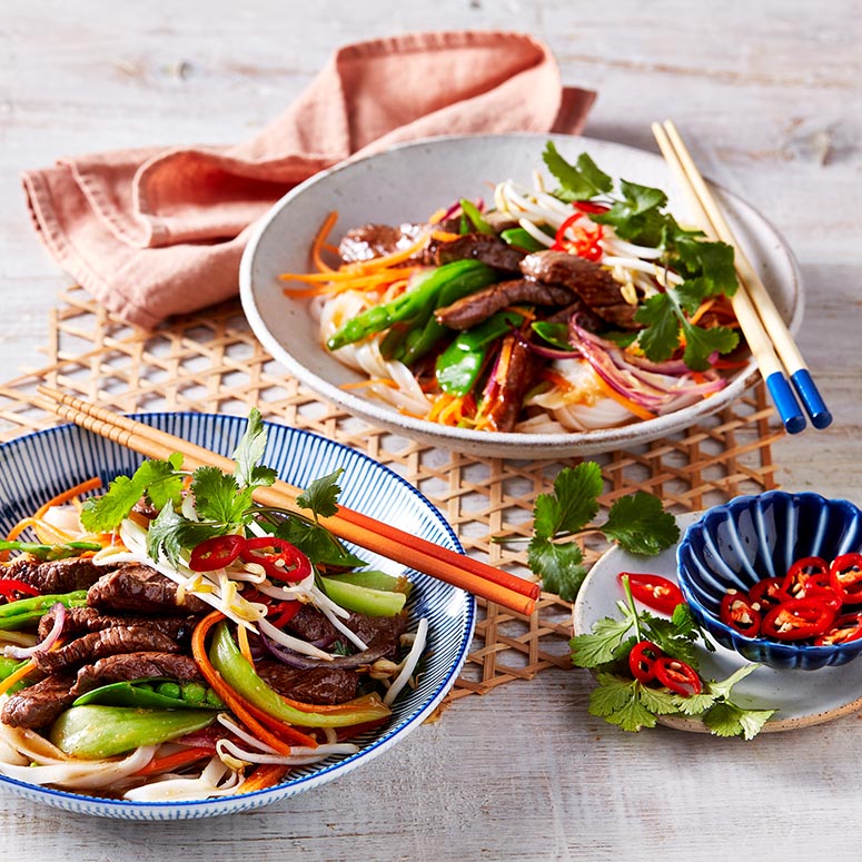 Vietnamese style Beef Stir Fry Australian Beef Recipes Cooking 