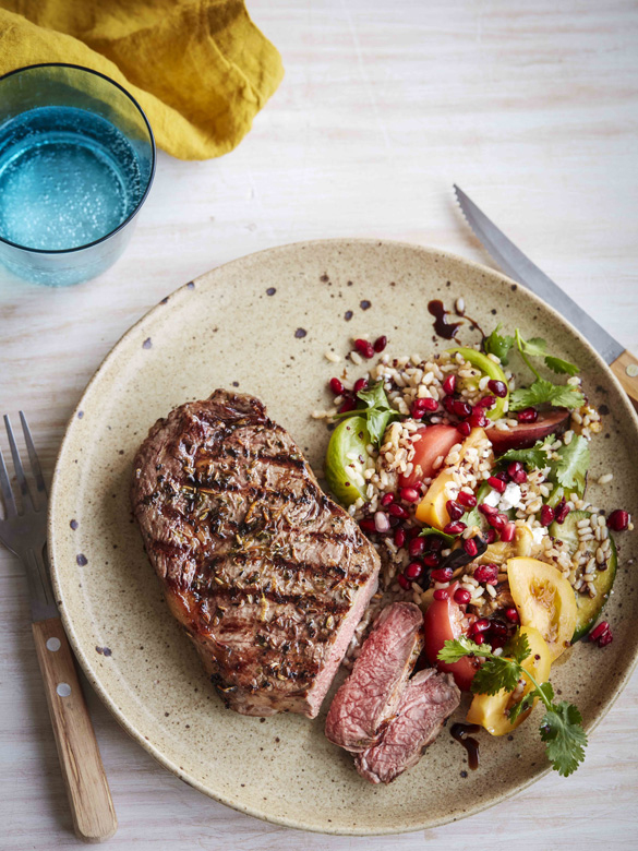 Scotch fillet steaks with a simple dried oregano rub recipe Australian Beef Recipes, Cooking
