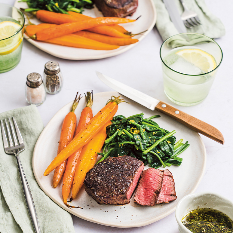 Eye Fillet Steak Dinner