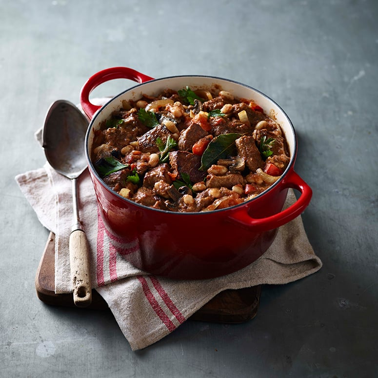 Italian casserole with cannellini beans