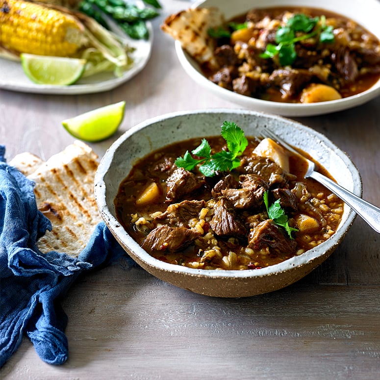 Beef Barbacoa, with maple & mustard