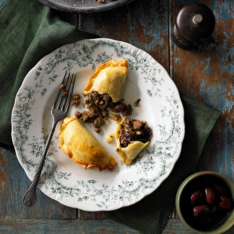 Beef and olive empanadas