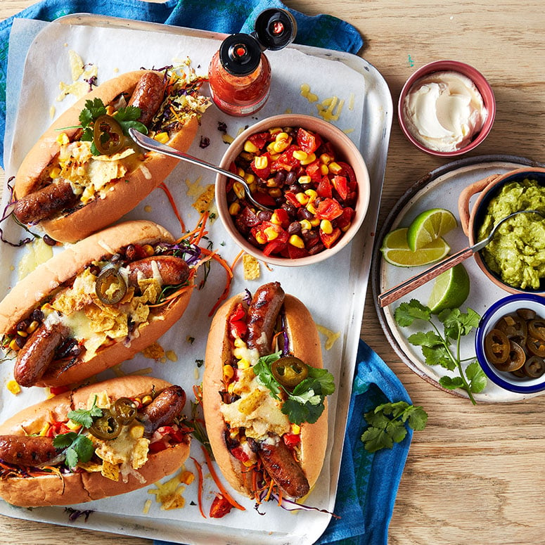Nacho Beef Hot Dogs | Australian Beef - Recipes, Cooking Tips and More