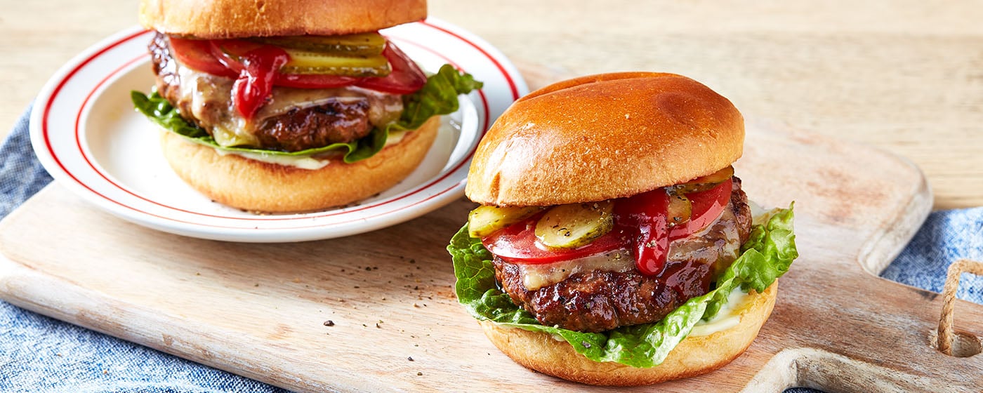 Classic Beef Burger | Australian Beef - Recipes, Cooking Tips and More