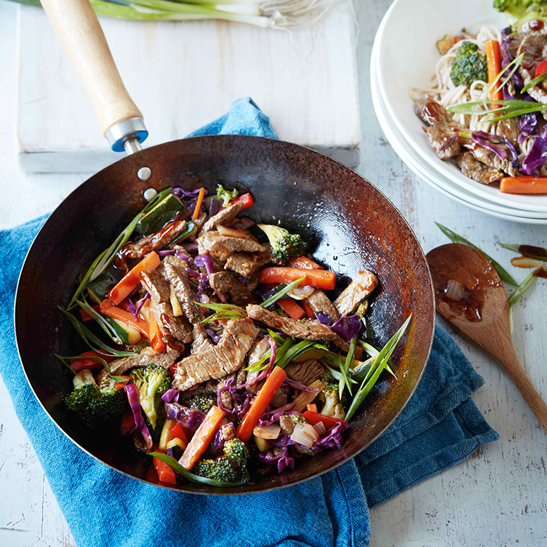 Asian beef stir-fry