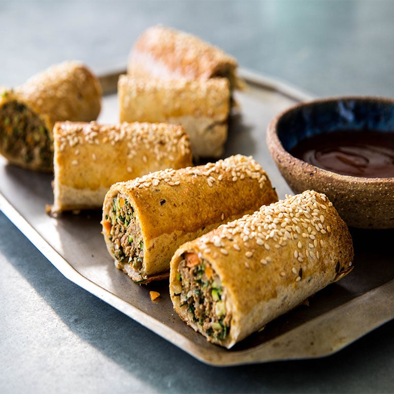 Wholegrain Beef Sausage Rolls