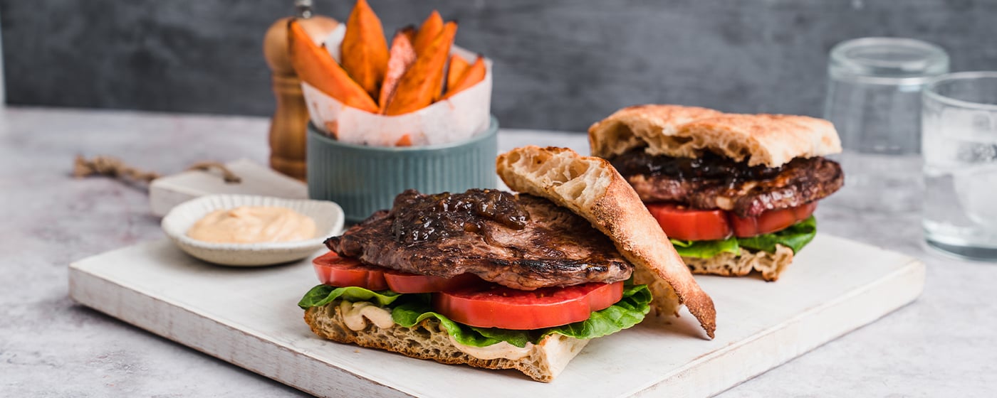 Butcher’s Steak Sandwich | Australian Beef - Recipes, Cooking Tips and More