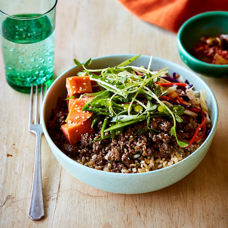 Healthy Korean Bulgogi bowl