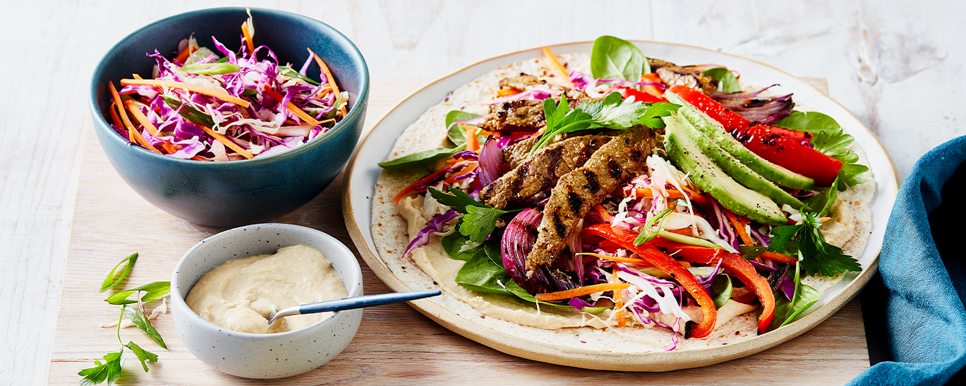 Moroccan Beef Wrap | Australian Beef - Recipes, Cooking Tips and More