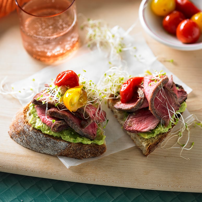 Wholemeal sourdough bruschetta