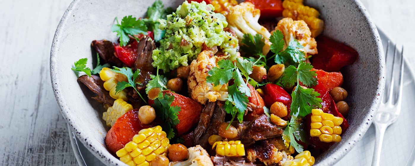 Mexican Pulled Beef Salad | Australian Beef - Recipes, Cooking Tips and More